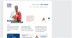 Desktop Screenshot of diana-apotheke-zerf.com
